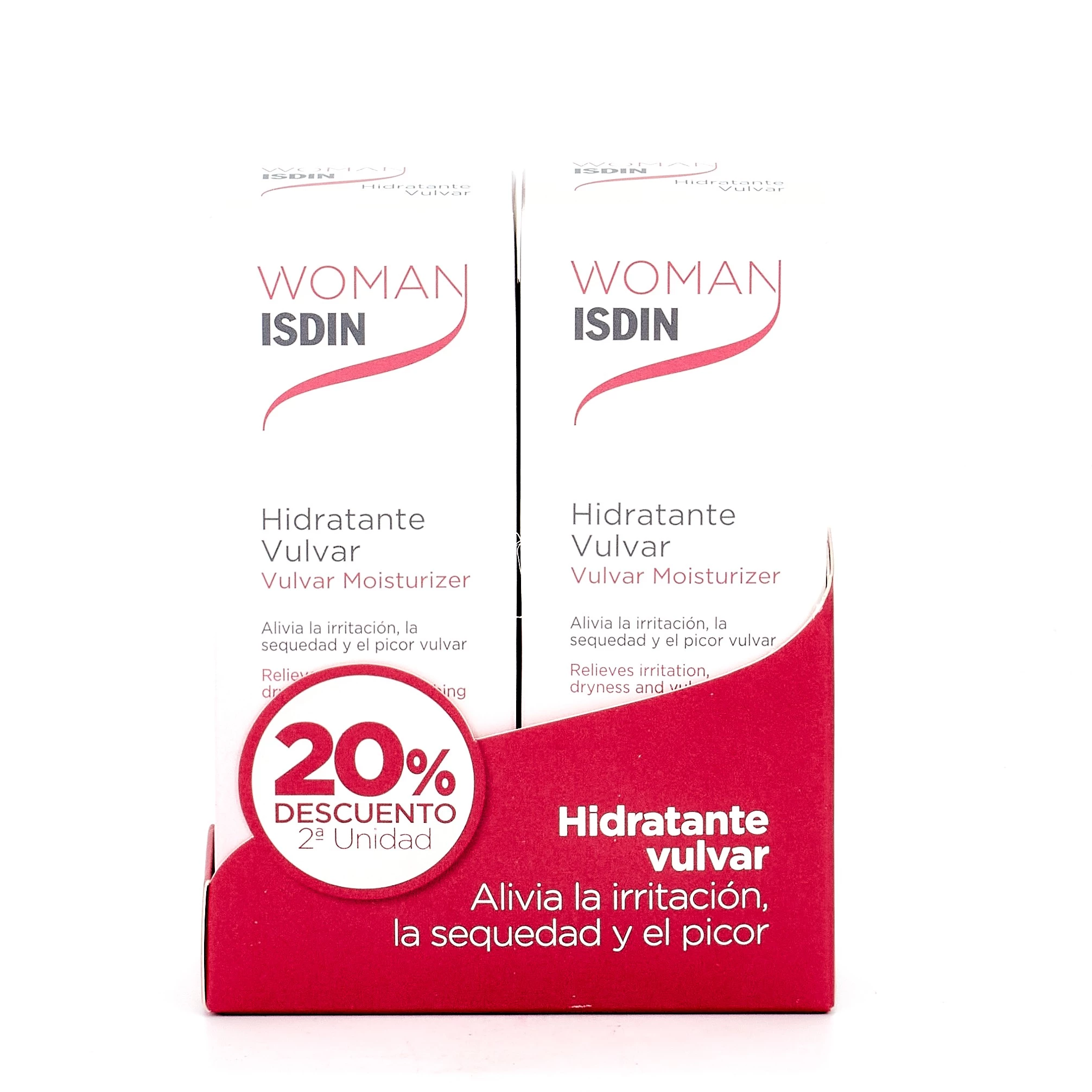 WOMAN ISDIN HIDRATANTE VULVAR DUPLO 2X30GR