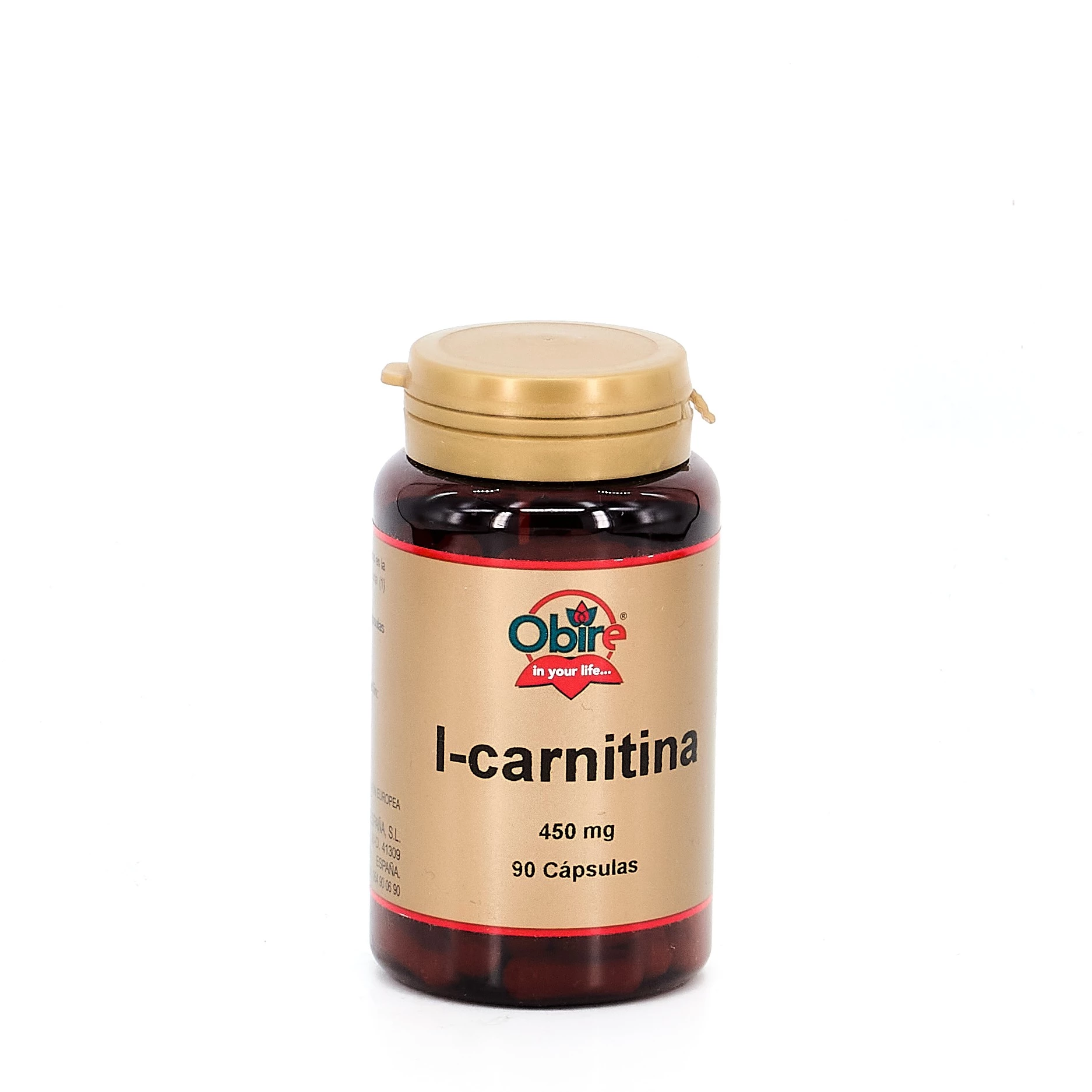 Obire L-Carnitina 450 mg, 90 Caps.