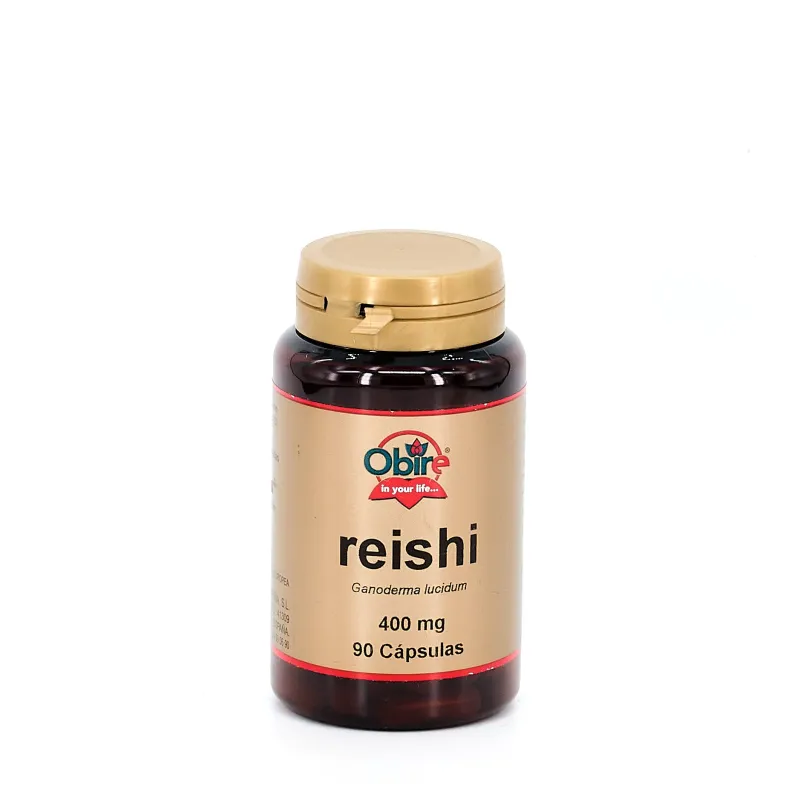 Obire Reishi (Micelio) 400 mg, 90 Caps. Obire Reishi (Micelio) 400 mg, 90 Caps.