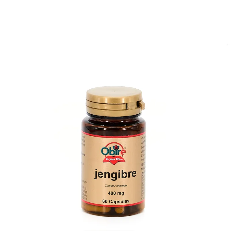Obire Jengibre 400 mg, 60 Caps. Obire Jengibre 400 mg, 60 Caps.