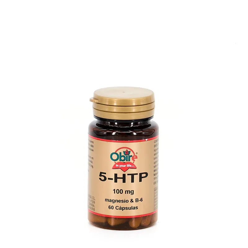 Obire Tritófano (5-HTO) + Magnesio + Vit B6, 60 Casp. Obire Tritófano (5-HTO) + Magnesio + Vit B6, 60 Casp.