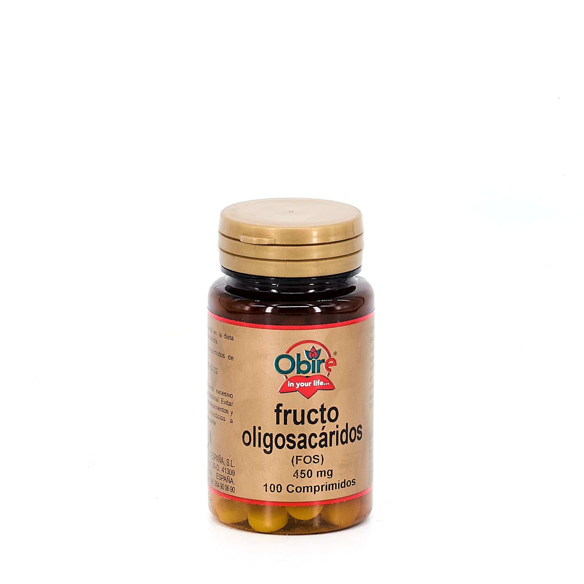 Obire Fructooligosacaridos 450 mg, 100 Comp.