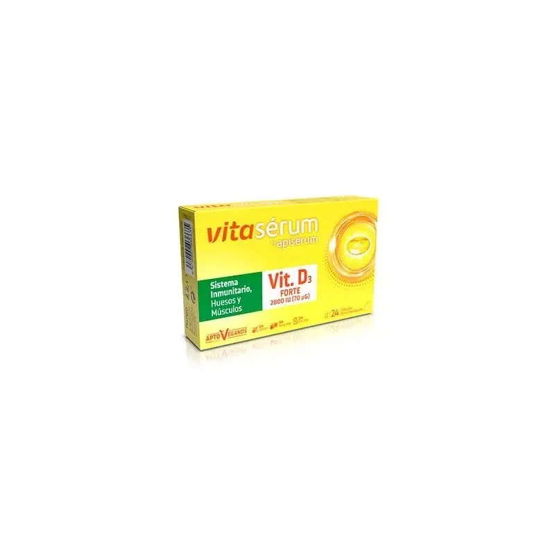 Vitaserum by Apiserumvitamina d3 forte, 24 cápsulas