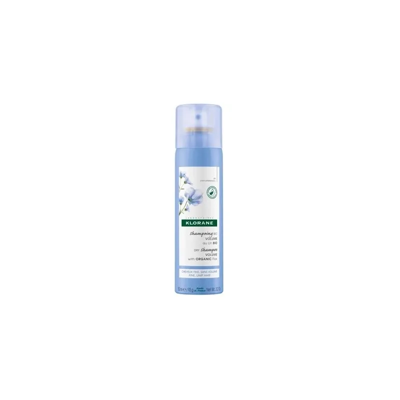 Klorane Champú seco al lino BIO, 150 ml