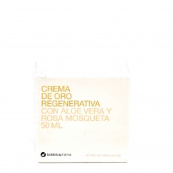 BotanicaPharma Crema de oro regenerativa FPS15, 50ml.