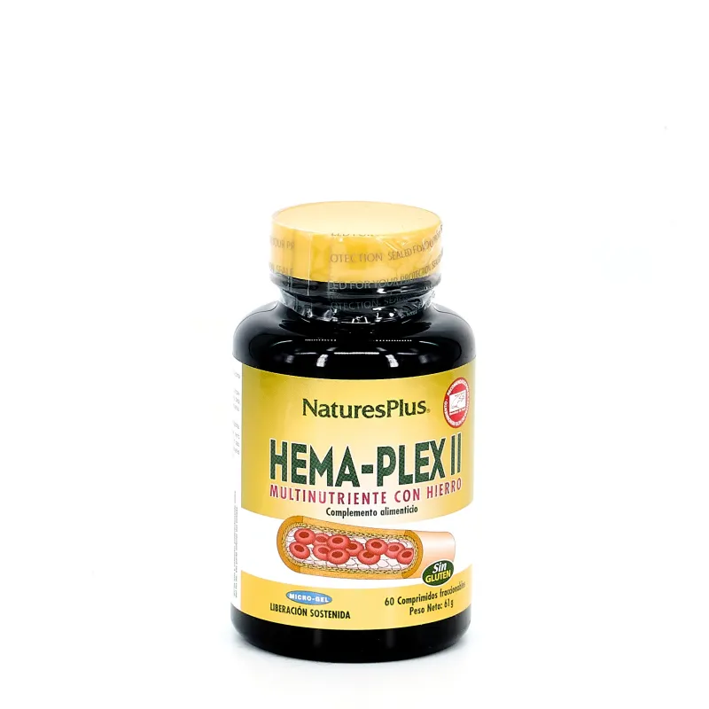 Nature´s Plus Hema-Plex II, 60 Comp. Nature´s Plus Hema-Plex II, 60 Comp.