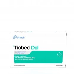 Uriach Tiobec Dol, 20 comprimidos