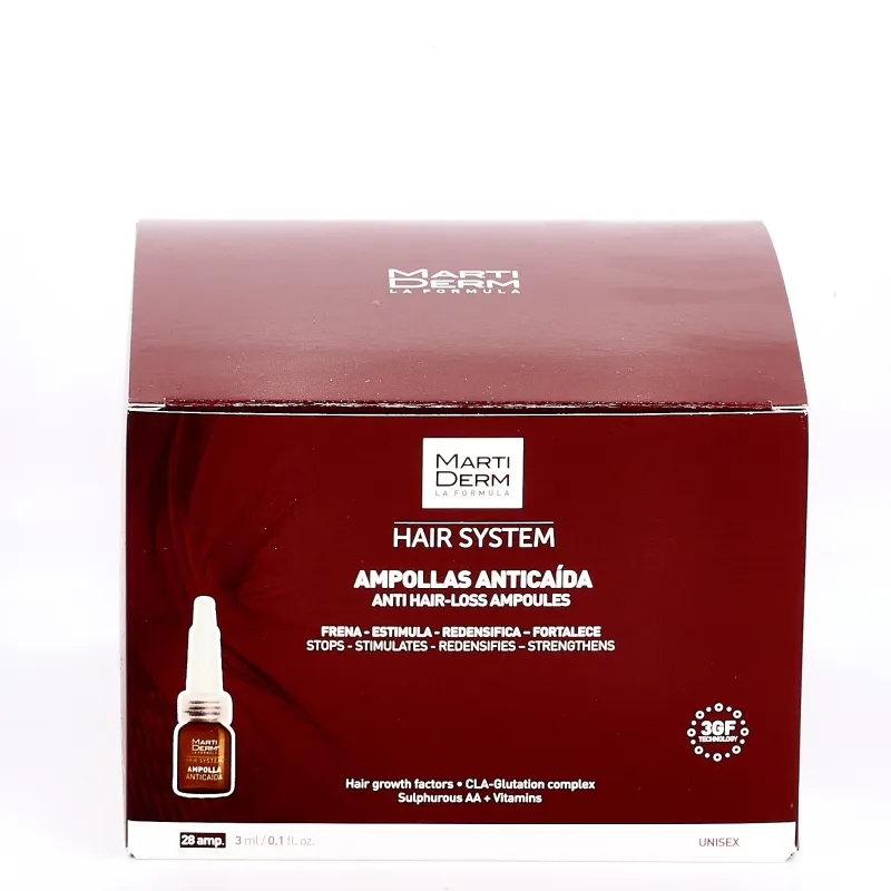 Martiderm Ampollas Anticaída, 28Ampollas.* Martiderm Ampollas Anticaída, 28Ampollas.*