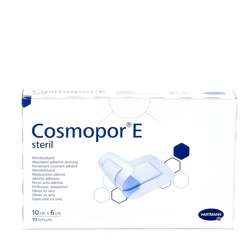 Cosmopor E Aposito Esteril 10x6 cm, 10 Uds.