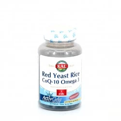 KAL Red Yeast Rice + Q10 + Omega 3 - 60 perlas