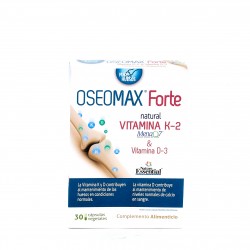 Nature Essential Oseomax Forte Vitamina K-2+ Vitamina D3, 30 cápsulas.