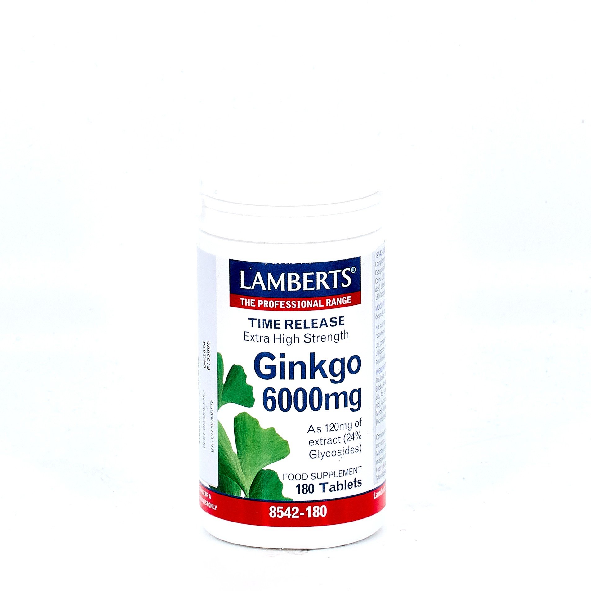 Ginkgo Biloba Lamberts 180 comprimidos