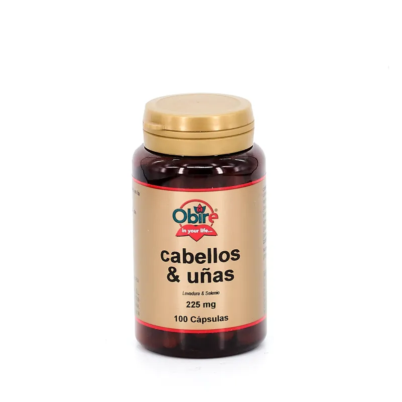 OBIRE CABELLOS, UÑAS ( LEV+SELENIO ) 225 MG. 100 C-PSULAS OBIRE CABELLOS, UÑAS ( LEV+SELENIO ) 225 MG. 100 C-PSULAS