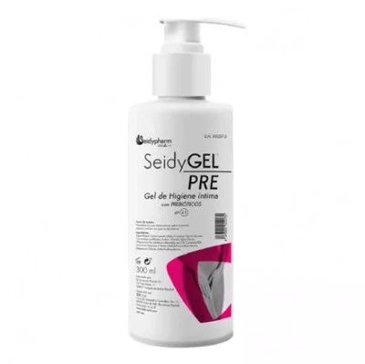 Seidygel PRE Gel higiene íntima con prebióticos, 300 ml