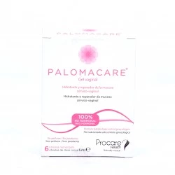 Palomacare Gel Vaginal, 6 cánulas monodosis 5ml.