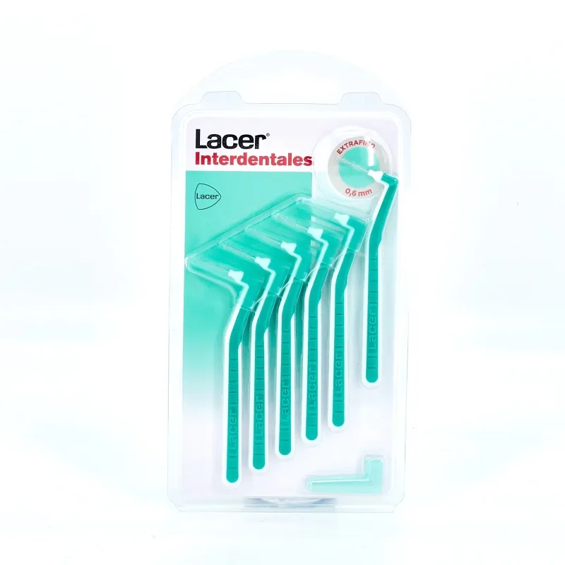 Lacer Cepillo Interdental Angular Extrafino, 6U. Lacer Cepillo Interdental Angular Extrafino, 6U.