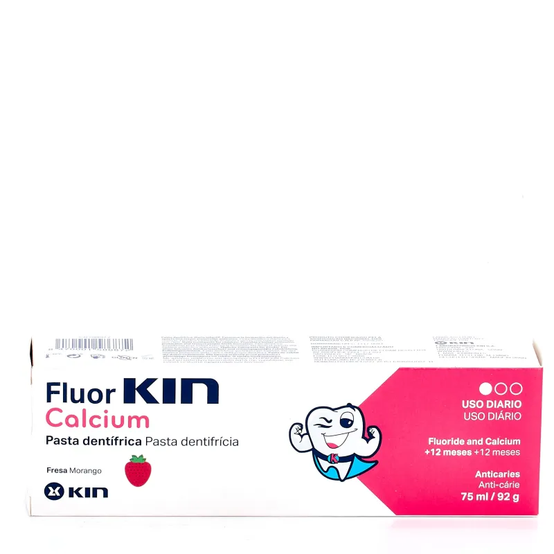 Fluor-Kin calcio pasta dental, 75ml. Fluor-Kin calcio pasta dental, 75ml.
