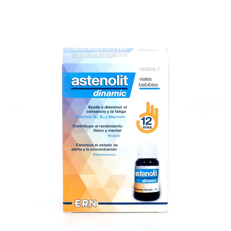 ASTENOLIT DINAMIC 12 VIALES ASTENOLIT DINAMIC 12 VIALES