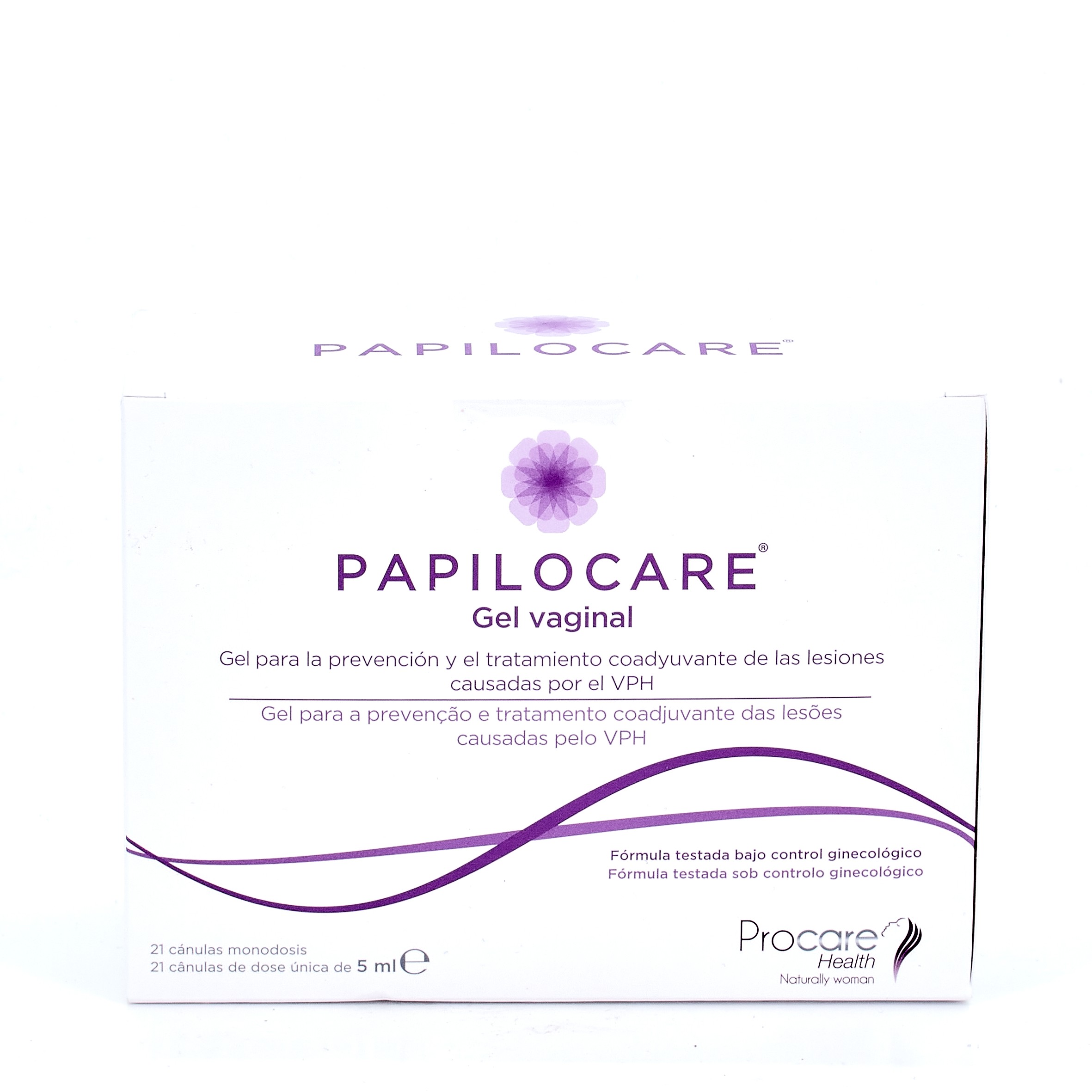 Papilocare Gel Vaginal 21 cánulas, 5ml.