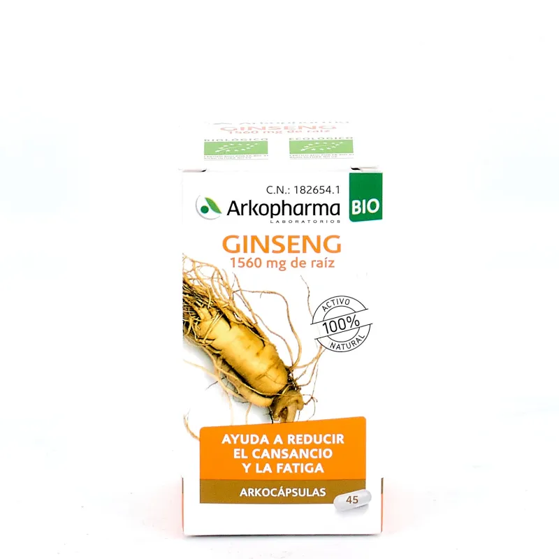 ARKOPHARMA GINSENG 45 ARKOCAPSULAS ARKOPHARMA GINSENG 45 ARKOCAPSULAS