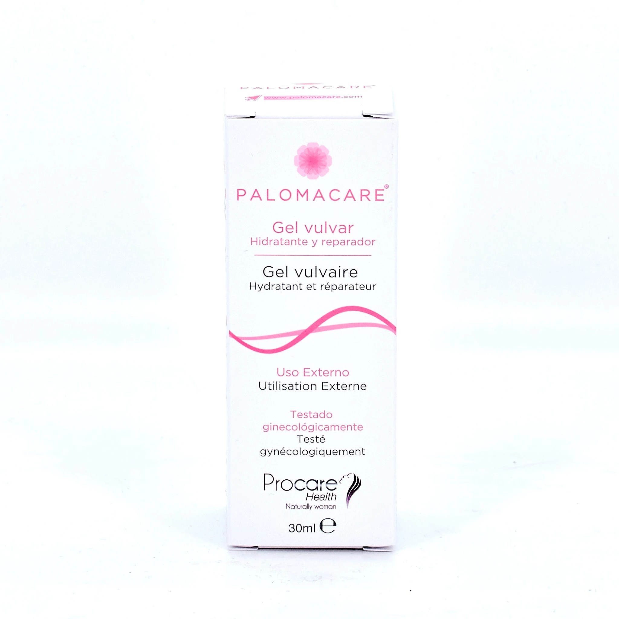 Palomacare Gel Vulvar Hidratante y Reparador, 30 ml.