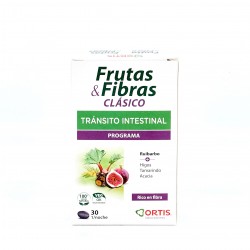 Ortis Frutas & Fibras Clásico, 30 comprimidos