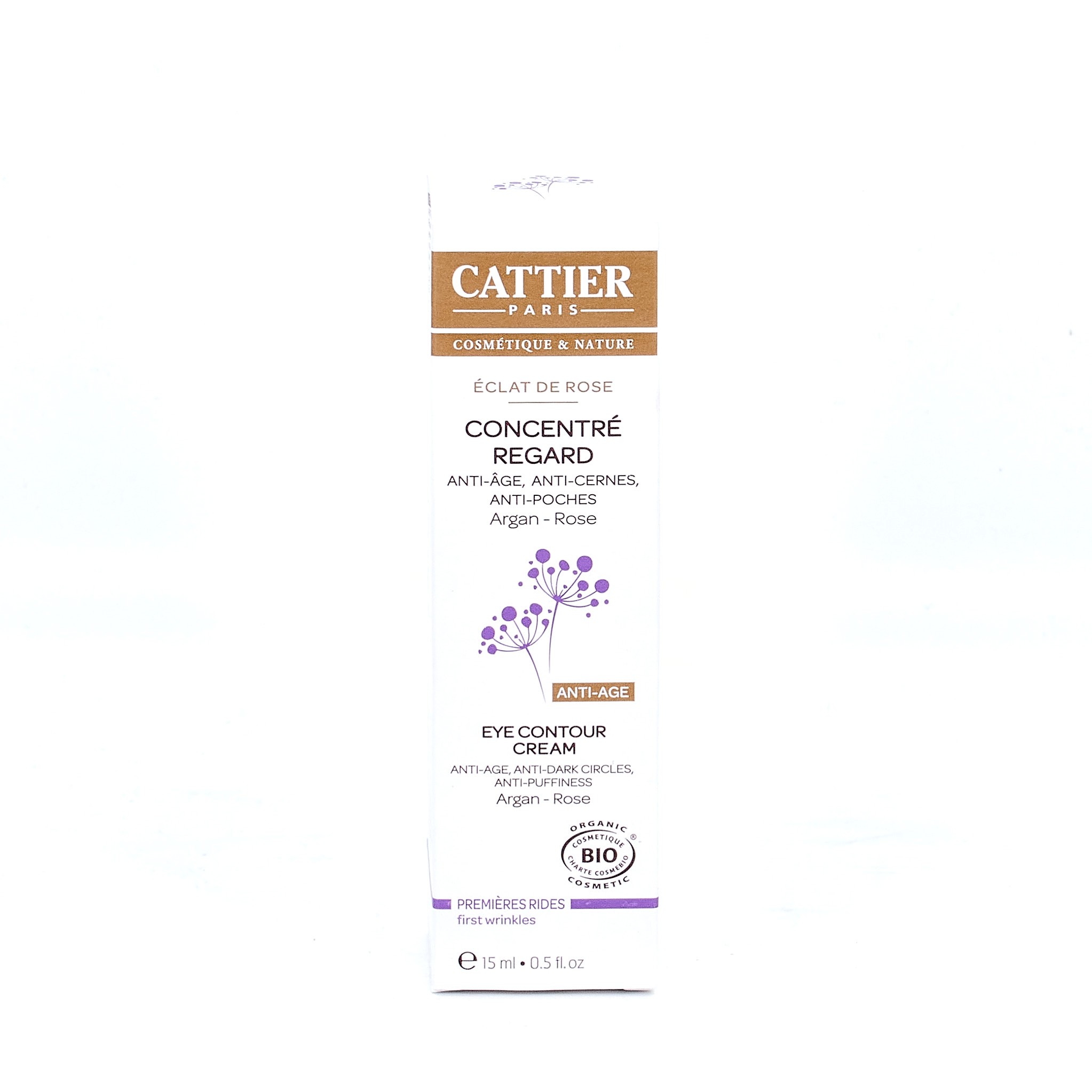 Cattier Contorno de ojos, 15ml.