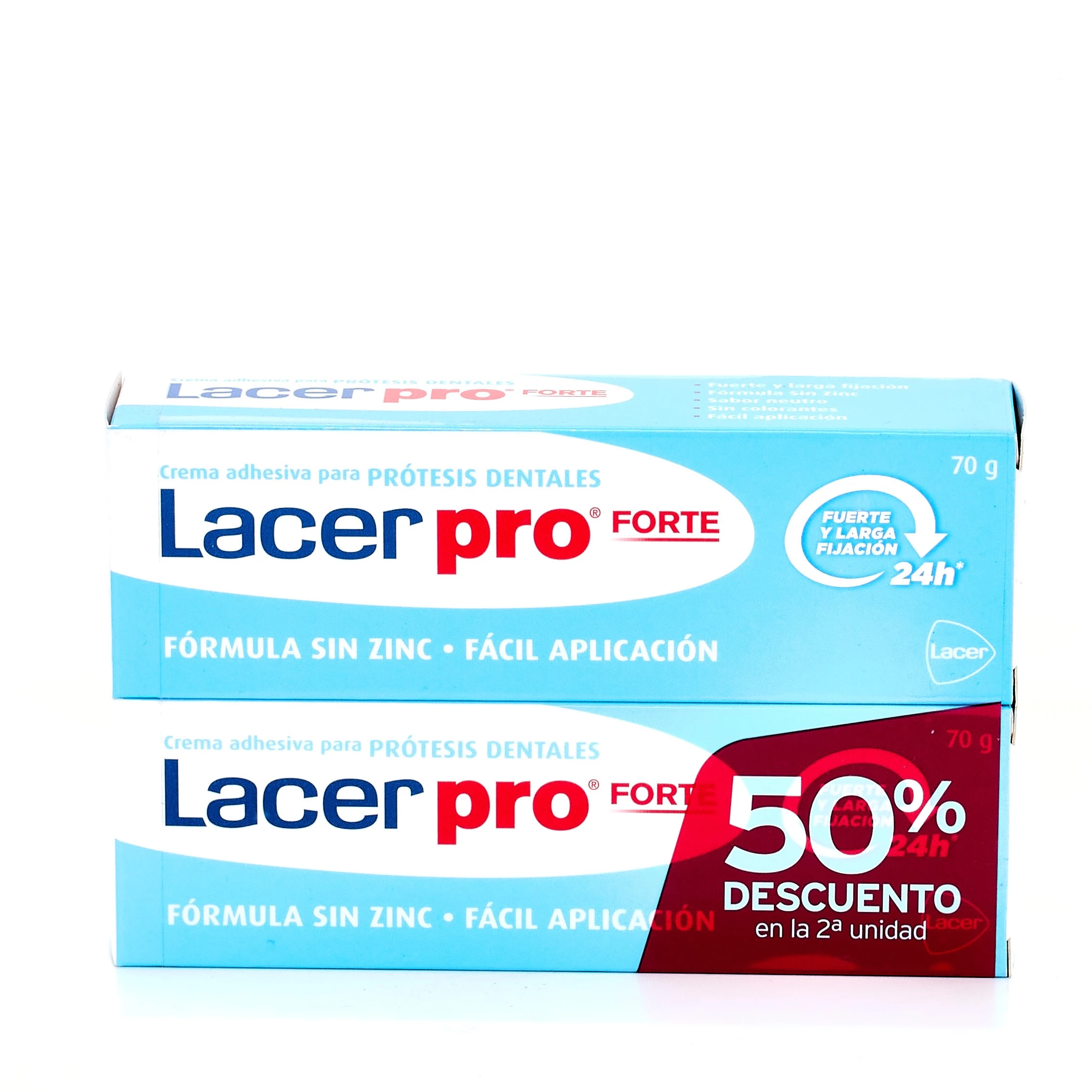 LACERPRO DUPLO FORTE ADHESIVO PROTESIS DENTAL 70 G