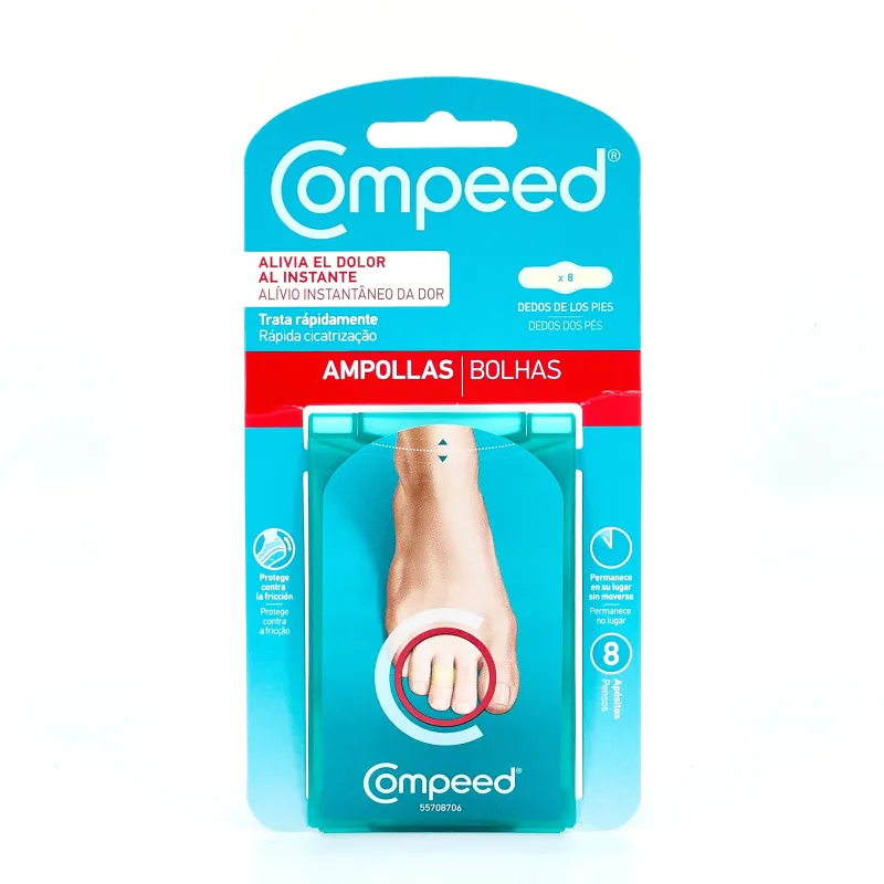 Compeed Ampollas Dedos de los pies, 8 ud Compeed Ampollas Dedos de los pies, 8 ud