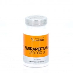Nutilab Serrapeptasa, 60 cápsulas. Confort y bienestar. 