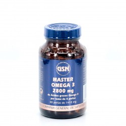 GSN Master Omega 3, 80 Perlas