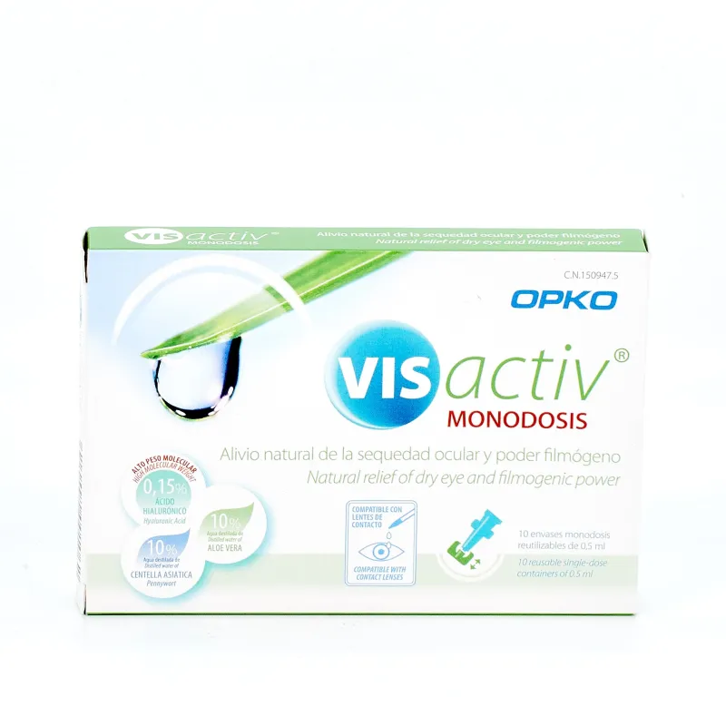 VisActiv Gotas Oculares, 10 monodosis. VisActiv Gotas Oculares, 10 monodosis.