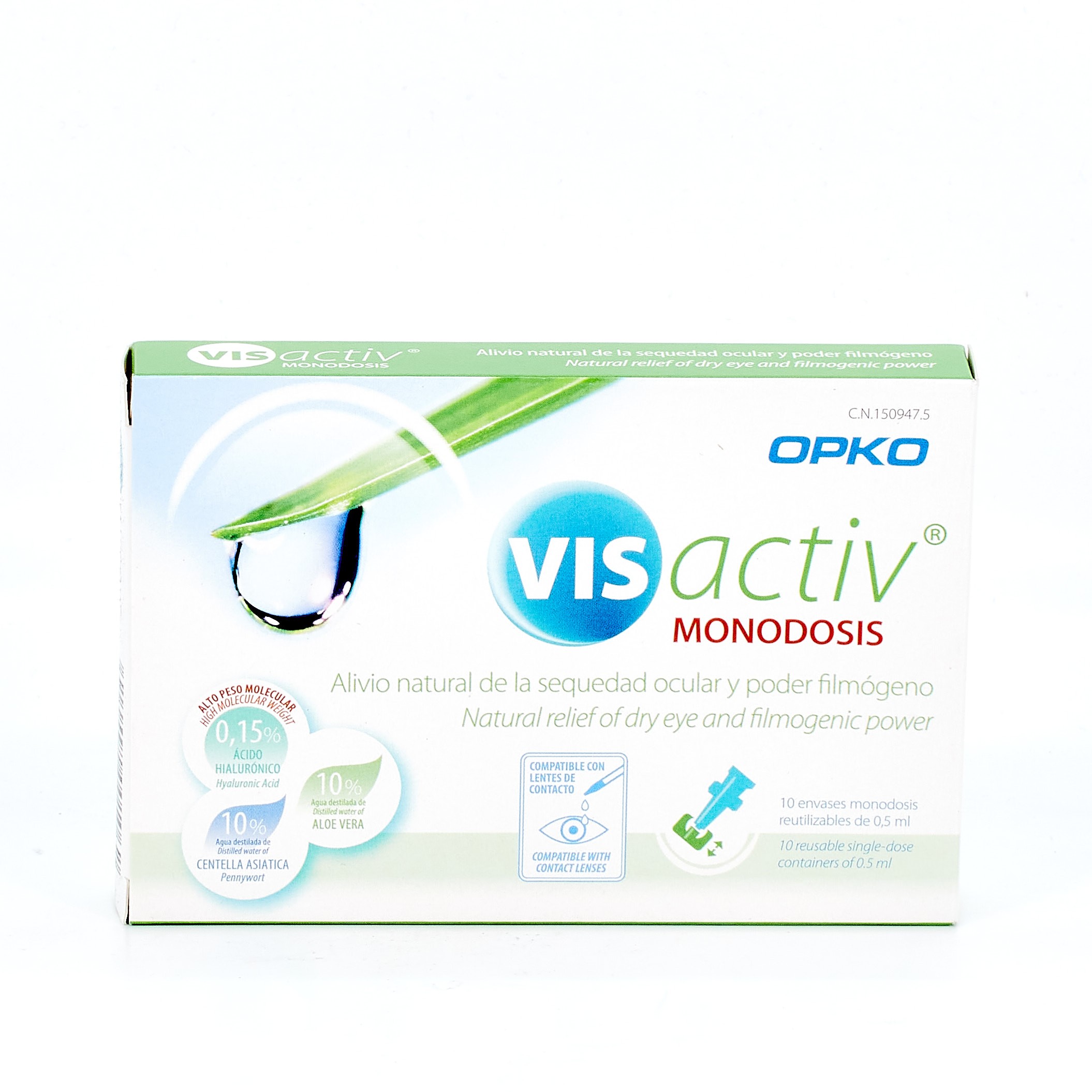 VisActiv Gotas Oculares, 10 monodosis.