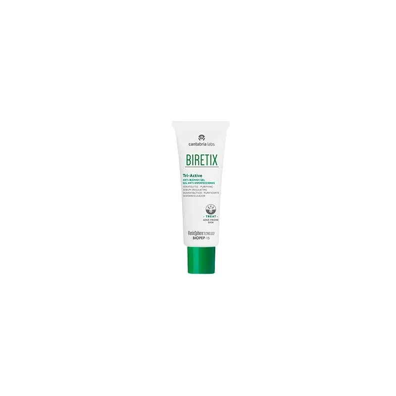 Biretix Tri-Active Gel Anti-imperfecciones, 50ml.