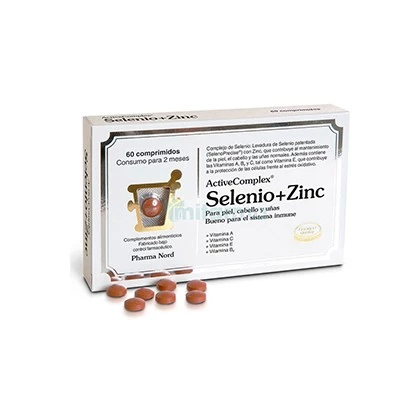 selenio + zinc 60 comprimidos