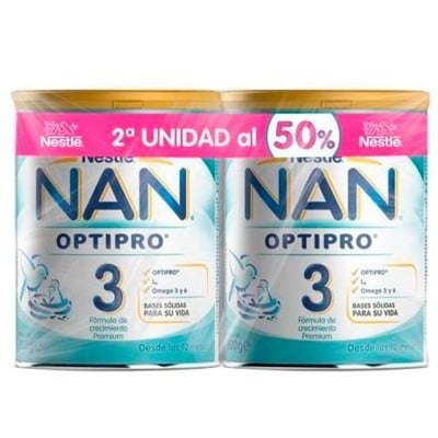 Nestle NAN Optipro 3 pack duplo, 2x800 g