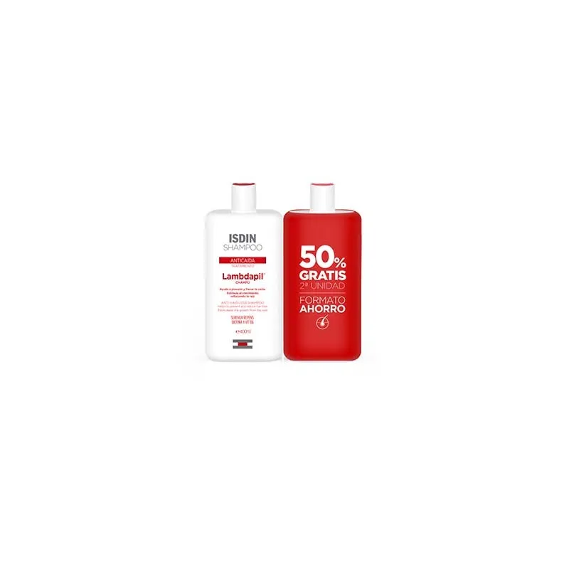 Lambdapil Champu Anticaida Duplo, 2x400ml.