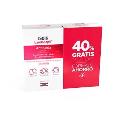 Isdin Lambdapil Loción Anticaída Duplo,40 monodosis