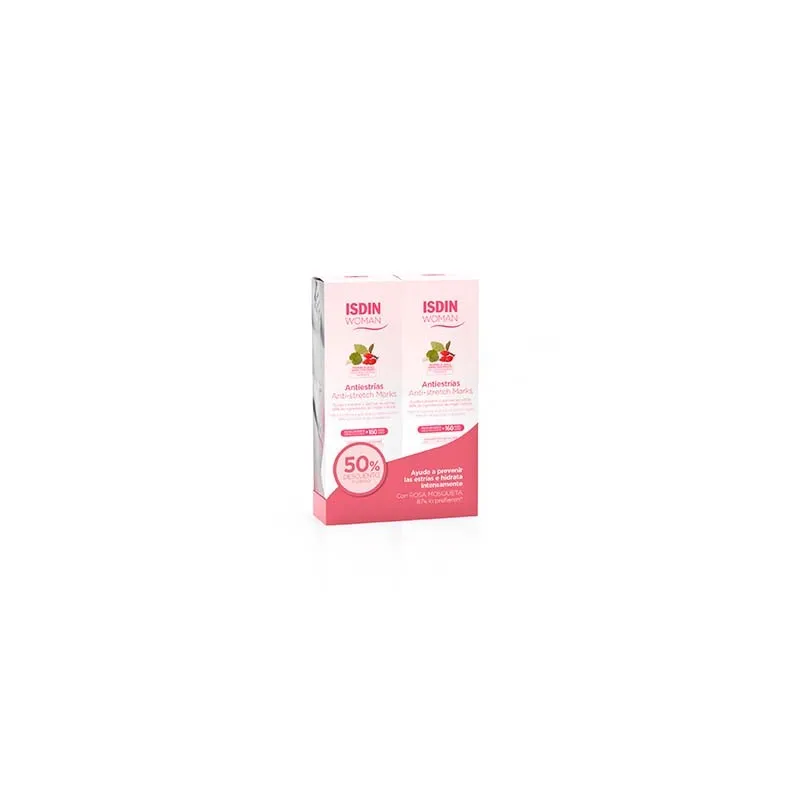 Woman Isdin Antiestrías DUPLO, 2x250ml.