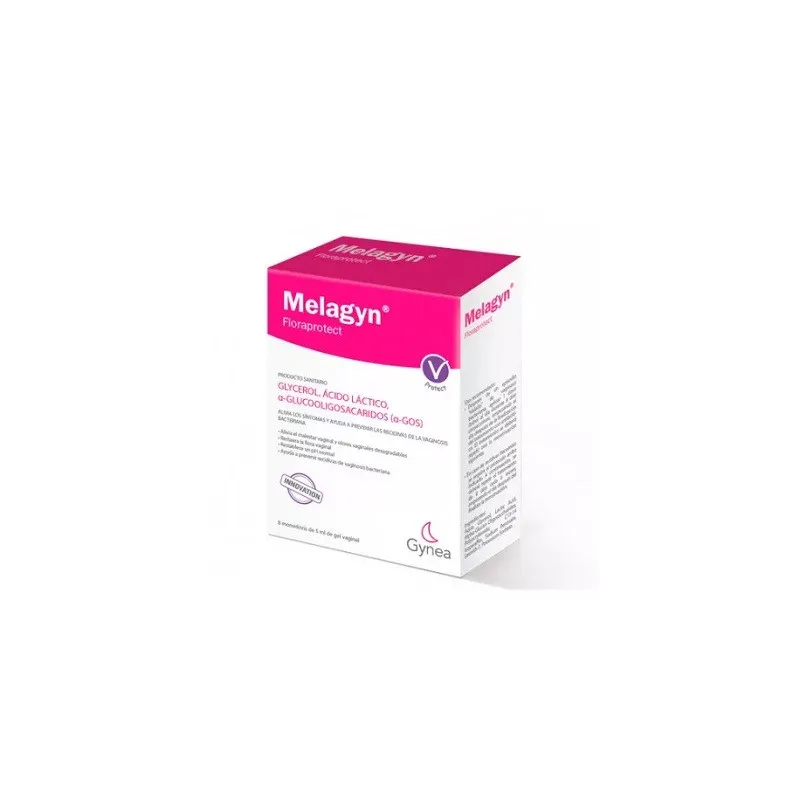 Melagyn Floraprotect Gel Vaginal, 8 Monodosis x 5ml