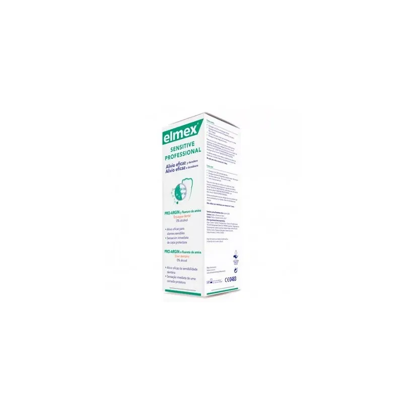 Elmex Sensitive profesional enjuague bucal, 400 ml