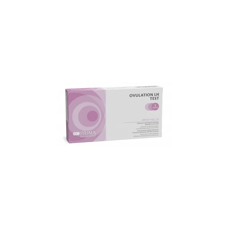 Prima Home Test Ovulation LH test, 5 tests