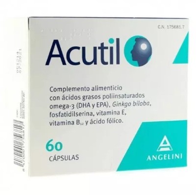 Acutil, 60 cápsulas