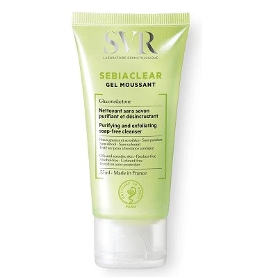 SVR Sebiaclear Gel Moussant, 55 ml