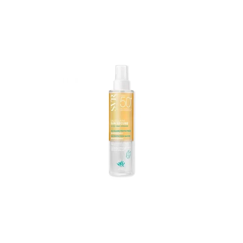 SVR Suns secure eau solaire SPF50+, 200 ml