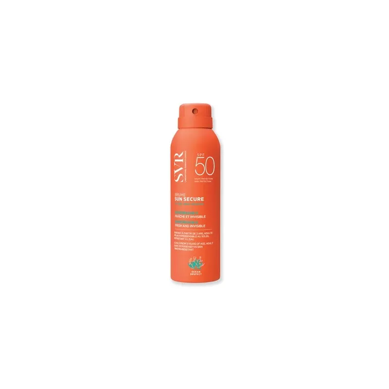 SVR Sun secure brume biodegradable SPF50+, 200 ml