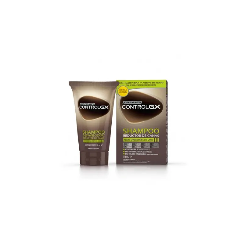 Just for Men Control GX Champú Reductor de Canas, 147 ml