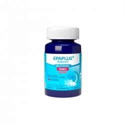 Epaplus Sleepcare Melatonina Family gummies sabor frambuesa, 50 gominolas