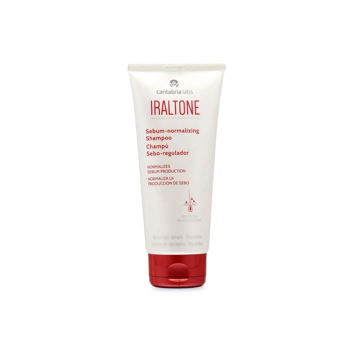 Iraltone Champú Sebo-Regulador, 200 ml.
