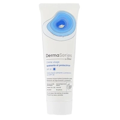 Dermaseries crema facial dia calmante y protectora SPF30, 50 ml